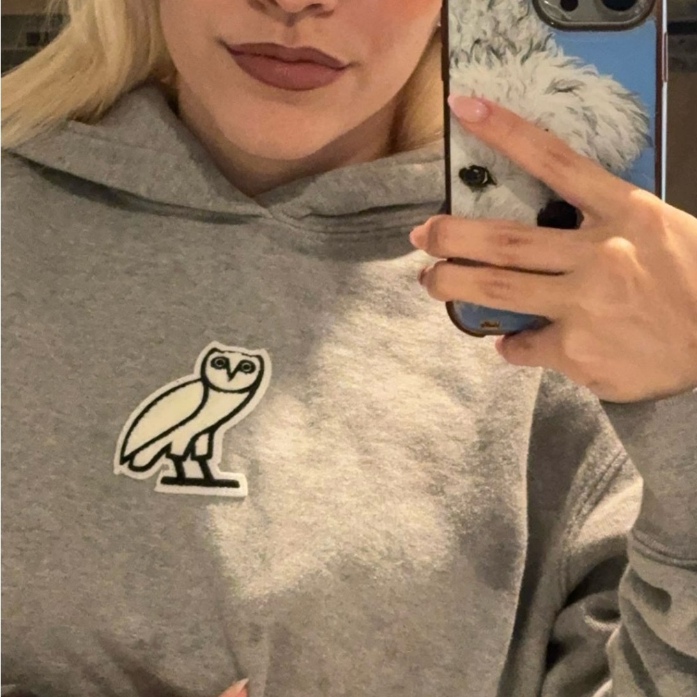 OVO gray hoodie size S
